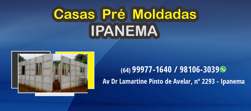 banner PRÉ MOLDADOS IPANEMA