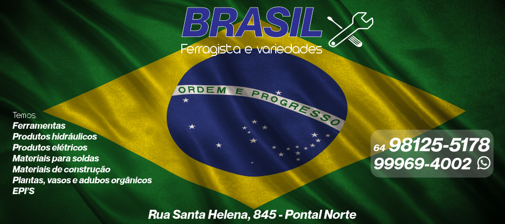 banner FERRAGISTA E VARIEDADES BRASIL