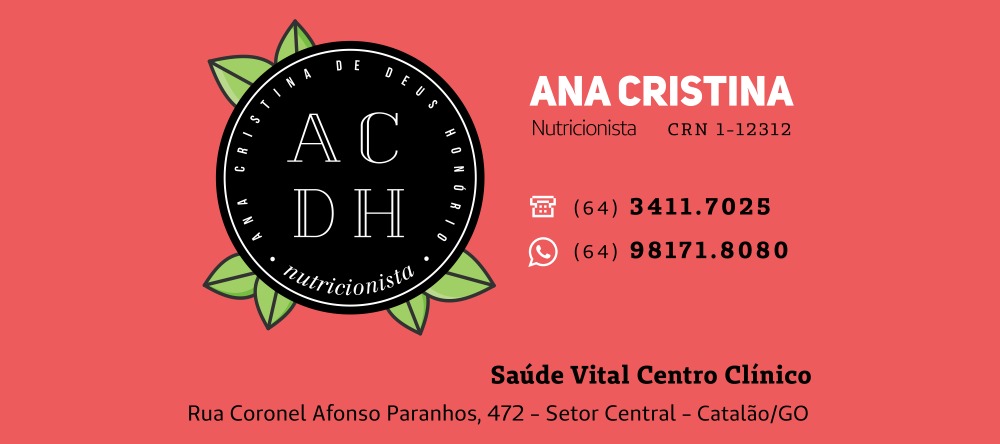 banner DRA ANA CRISTINA DE DEUS HONÓRIO