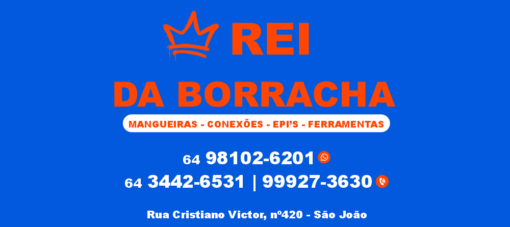 banner REI DA BORRACHA