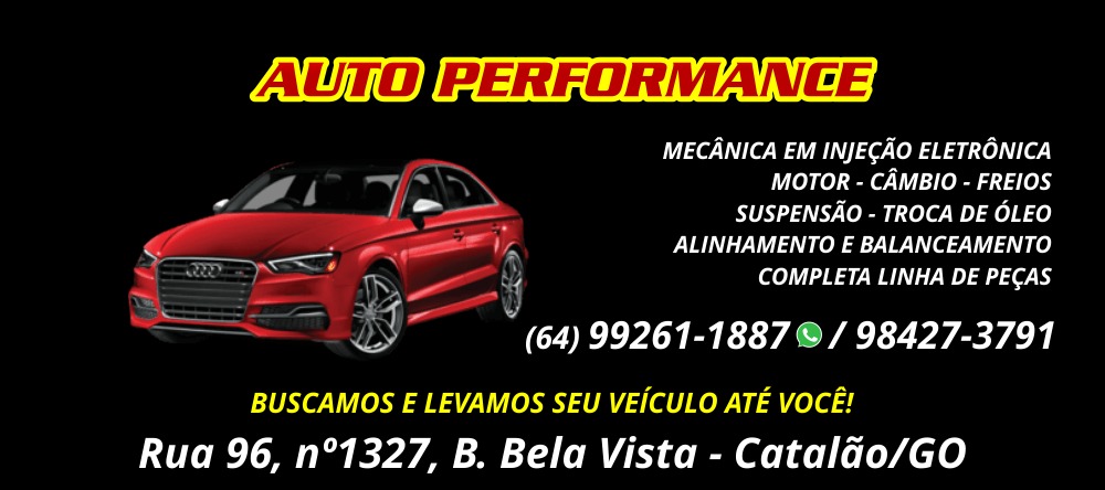 banner AUTO PERFORMANCE - OFICINA MECÂNICA 