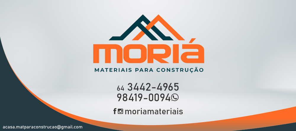 banner MORIÁ MATERIAIS PARA CONSTRUÇÃO