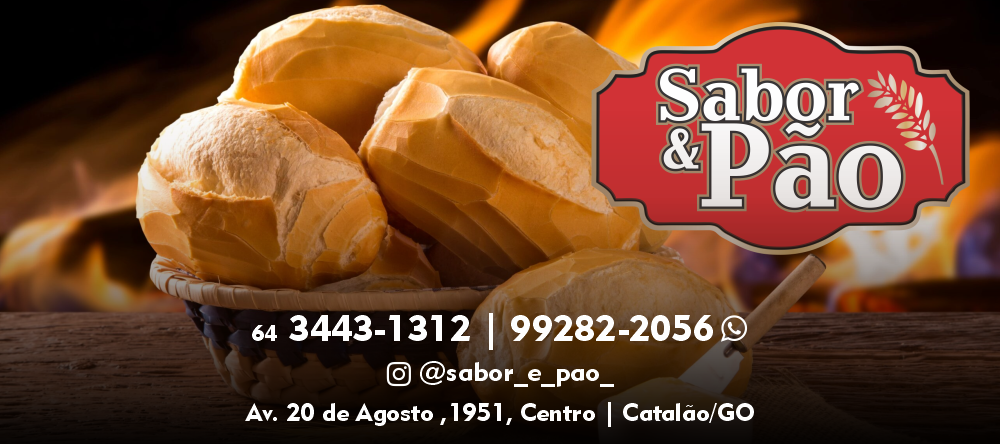 banner SABOR E PÃO PANIFICADORA