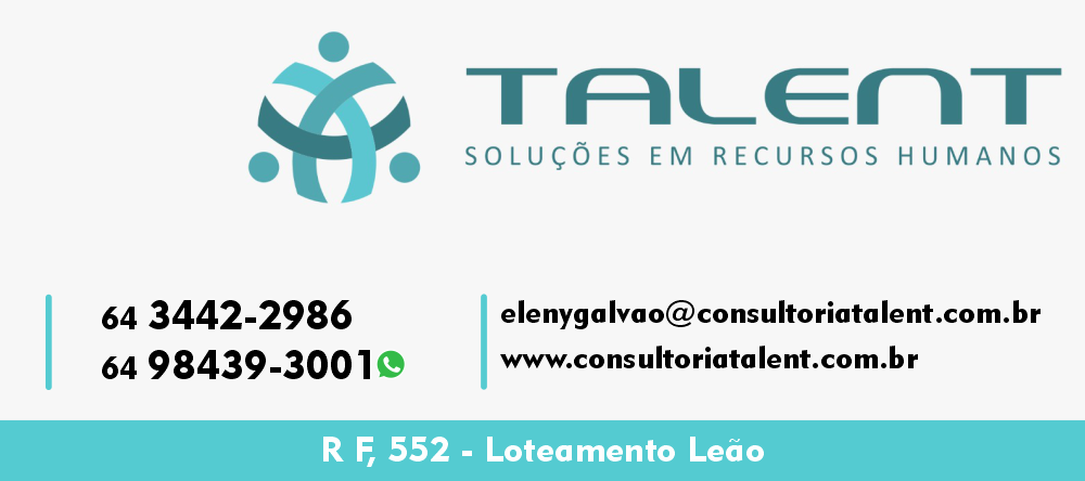 banner TALENT SOLUÇÕES EM RECURSOS HUMANOS 
