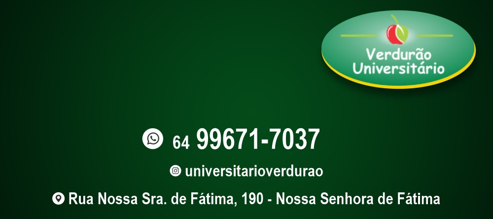 banner VERDURÃO UNIVERSITÁRIO LOJA 2