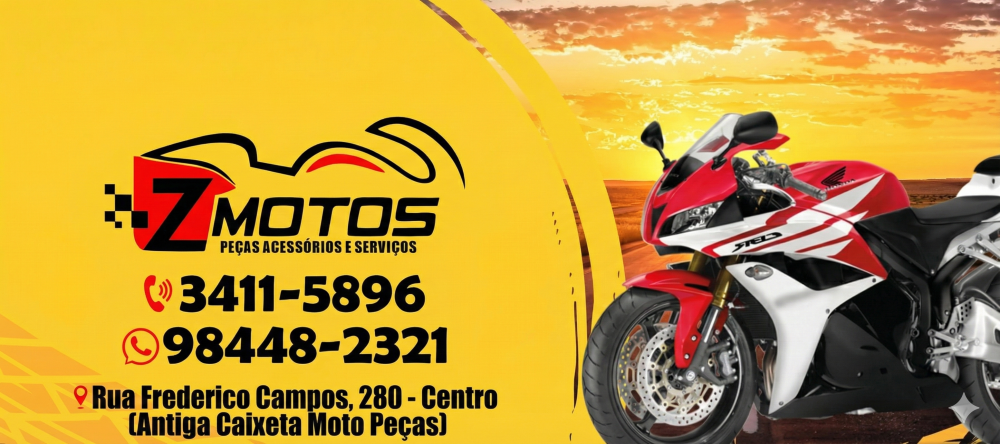 banner Z MOTOS PEÇAS ACESSÓRIOS E SERVIÇOS