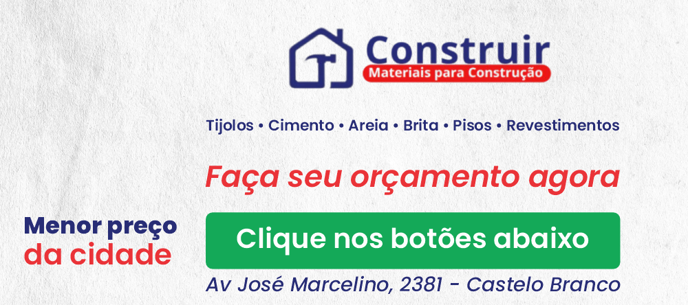 banner CONSTRUIR MATERIAIS DE CONSTRUÇÃO