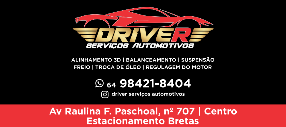 banner DRIVER SERVIÇOS AUTOMOTIVOS