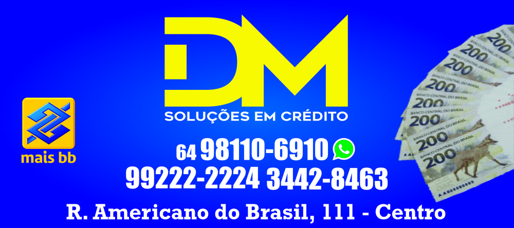 banner DM SOLUÇÕES EM CRÉDITO