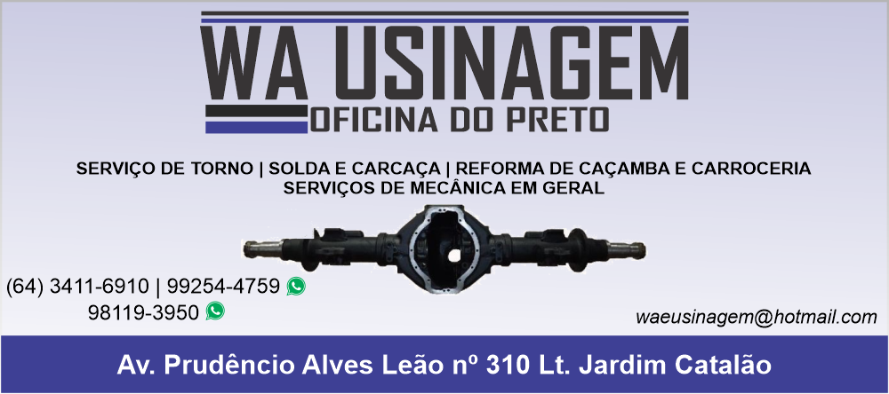 banner WA USINAGEM - OFICINA DO PRETO