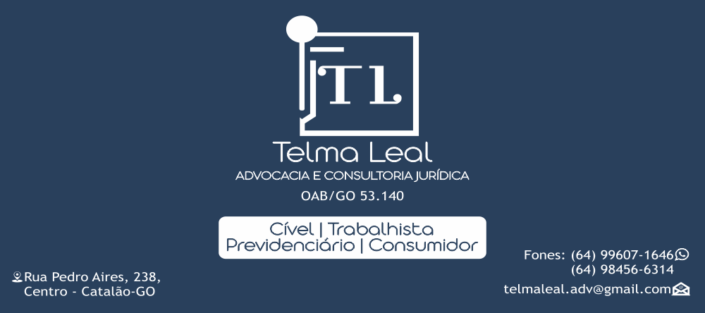 banner TELMA LEAL DOS ANJOS - ADVOCACIA E CONSULTORIA JURÍDICA