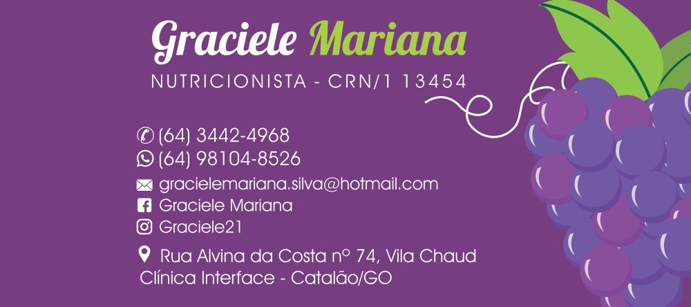 banner DRA GRACIELE MARIANA NUTRICIONISTA